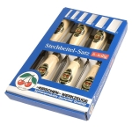 Zestaw dłut stolarskich płaskich KIRSCHEN - 6 cz. (6, 10, 12, 16, 20, 26 mm)