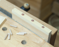 Zestaw do połączeń kołkowych WOLFCRAFT, 10 mm - wyznaczanie miejsca pod kołki za pomocą pinezek