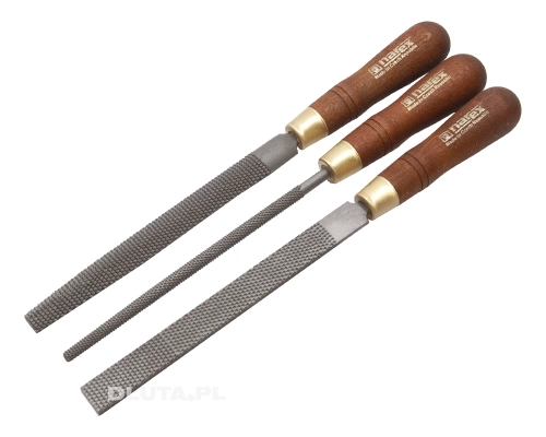 Zestaw 3 tarników NAREX, 200 mm, (płaski, półokrągły, okrągły)