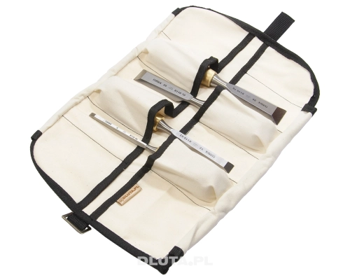 Zestaw dłut stolarskich płaskich krótkich NAREX Premium - 4 cz. w etui (6, 12, 20, 26 mm)