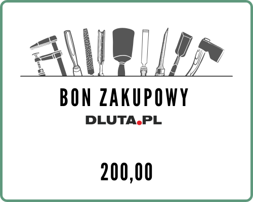 Bon zakupowy o wartości 200 zł - szablon nr 1 - prosty