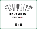 Bon zakupowy o wartości 400 zł - szablon nr 1 - prosty