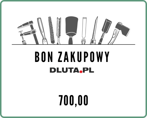 Bon zakupowy o wartości 700 zł - szablon nr 1 - prosty