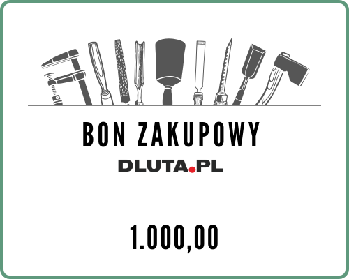 Bon zakupowy o wartości 1.000 zł - szablon nr 1 - prosty