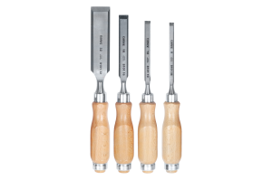 Zestaw dłut stolarskich płaskich NAREX Standard - 4 cz. (8, 10, 16, 32 mm)