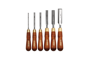Zestaw dłut stolarskich płaskich NAREX Premium - 6 cz. w kasecie (6, 10, 12, 16, 20, 26 mm)