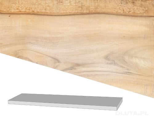 Drewno orzechowe 10x70x300 mm