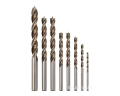 Zestaw 8 wierteł do drewna HSS ALPEN Timber Twist