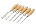 Zestaw dłut stolarskich NAREX Standard w drewnianej kasecie - nr kat. 853055