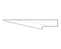 Nóż snycerski BEAVER CRAFT, model C7 - kształt ostrza