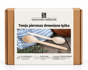 Samouczek rzeźbiarski - drewniana łyżka (zestaw)